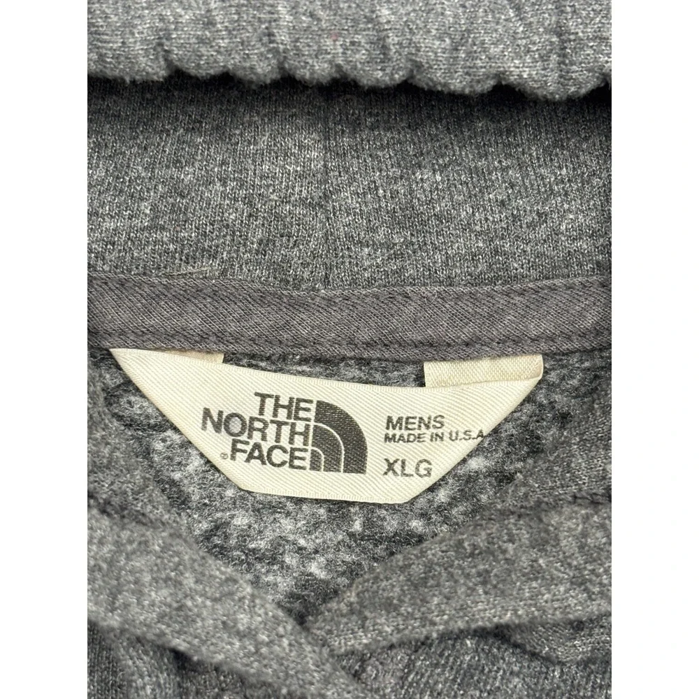 The North Face Backyard Project Hoodie Mens XLG Grey‎ USA Made Sweatshirt CME3